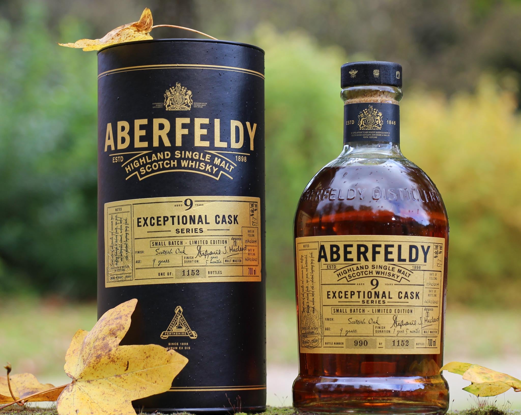 Aberfeldy 9 Year Old Scottish Oak Exceptional Cask