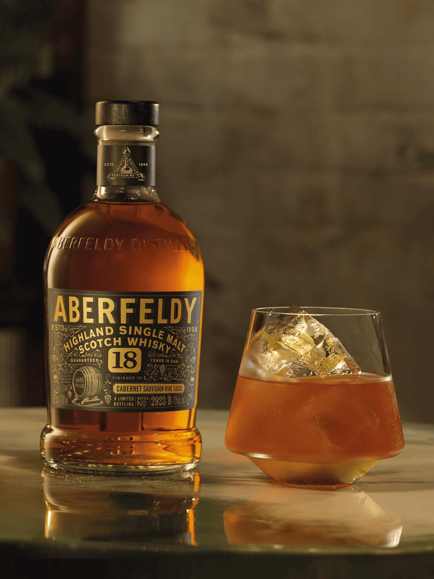 Aberfeldy 18 Year Old Napa Valley Wine Cask Whisky