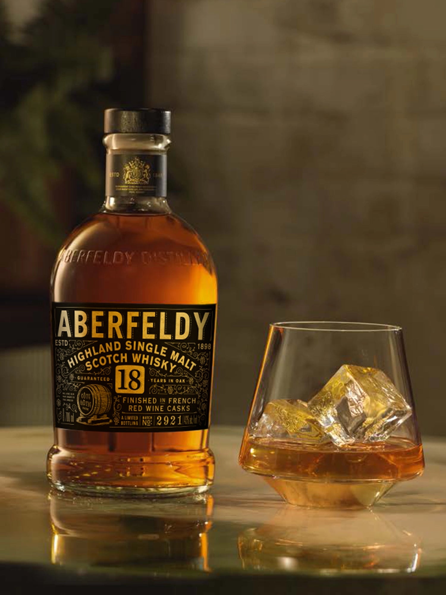 Aberfeldy 18 Year Old Côte-Rôtie Red Wine Cask Whisky