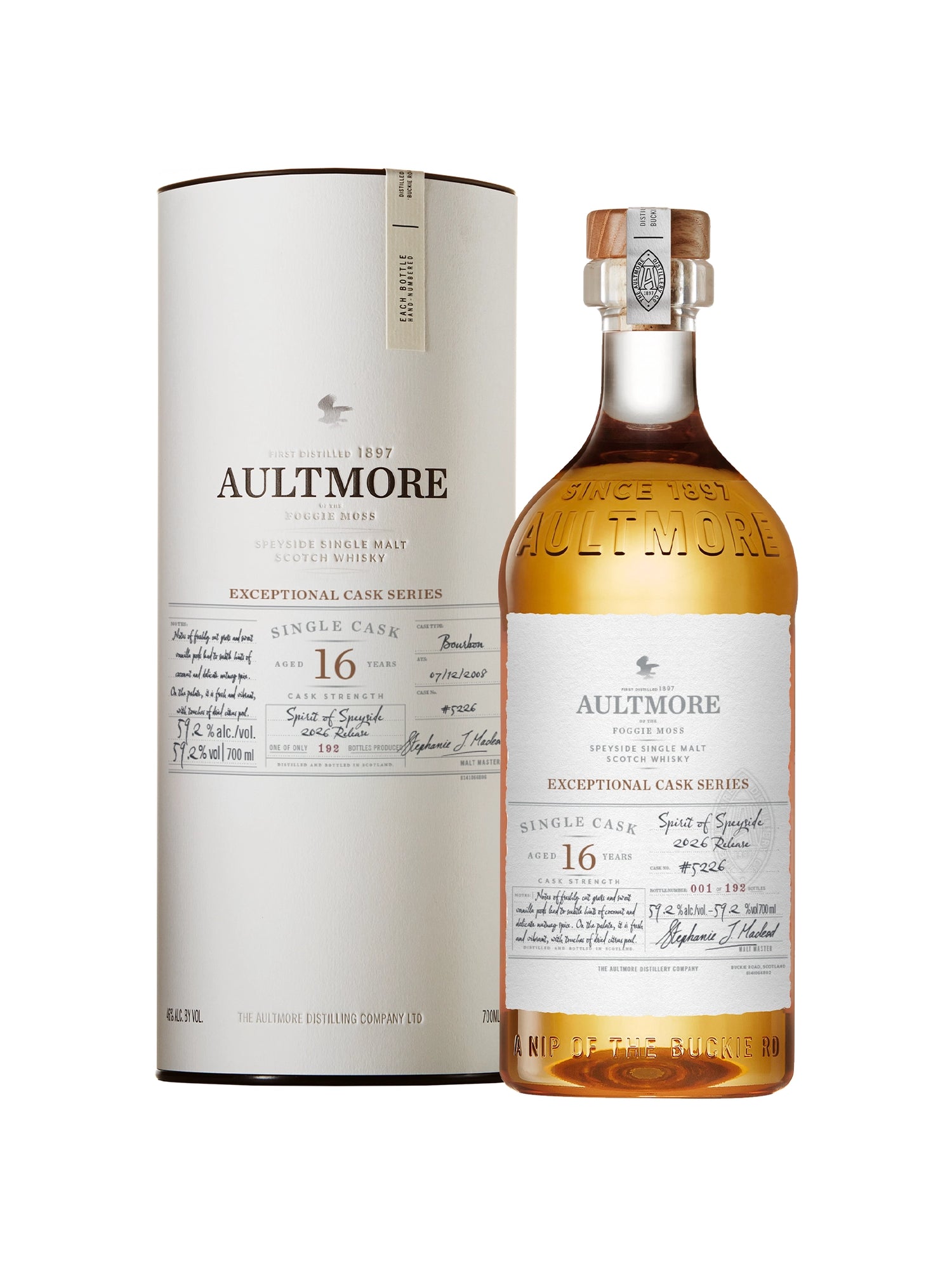 Aultmore 16 Year Old Spirit of Speyside 2026 Whisky