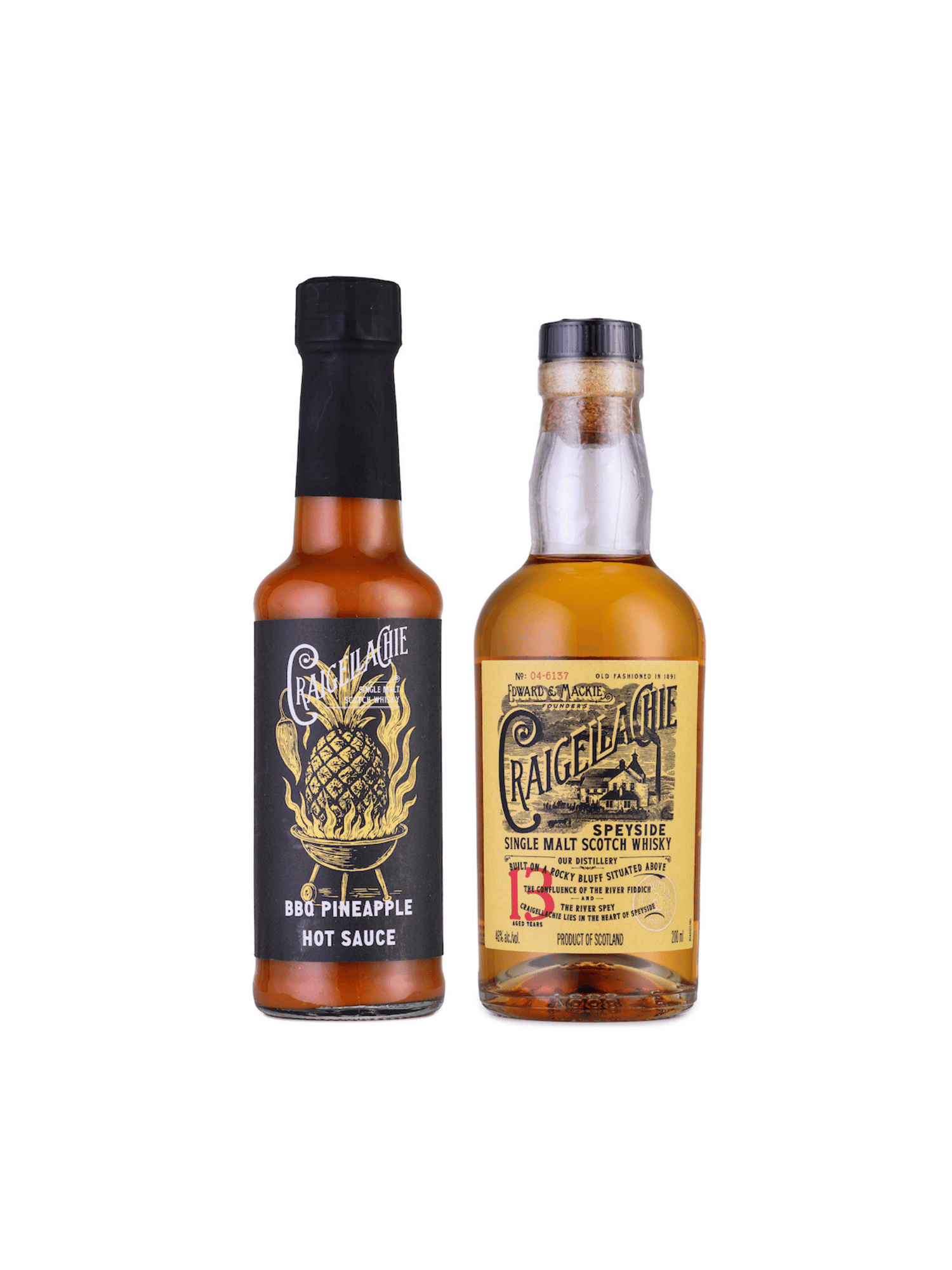 Craigellachie Whisky Hot Sauce Set