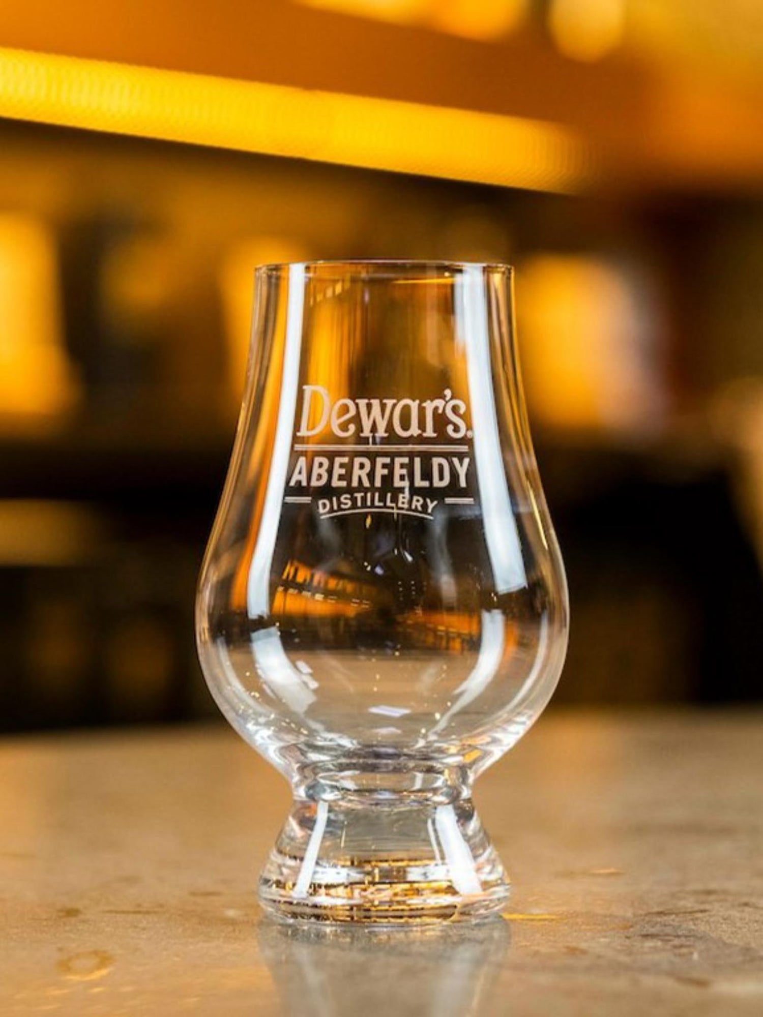 Dewar's Aberfeldy Distillery Glencairn Whisky Glass