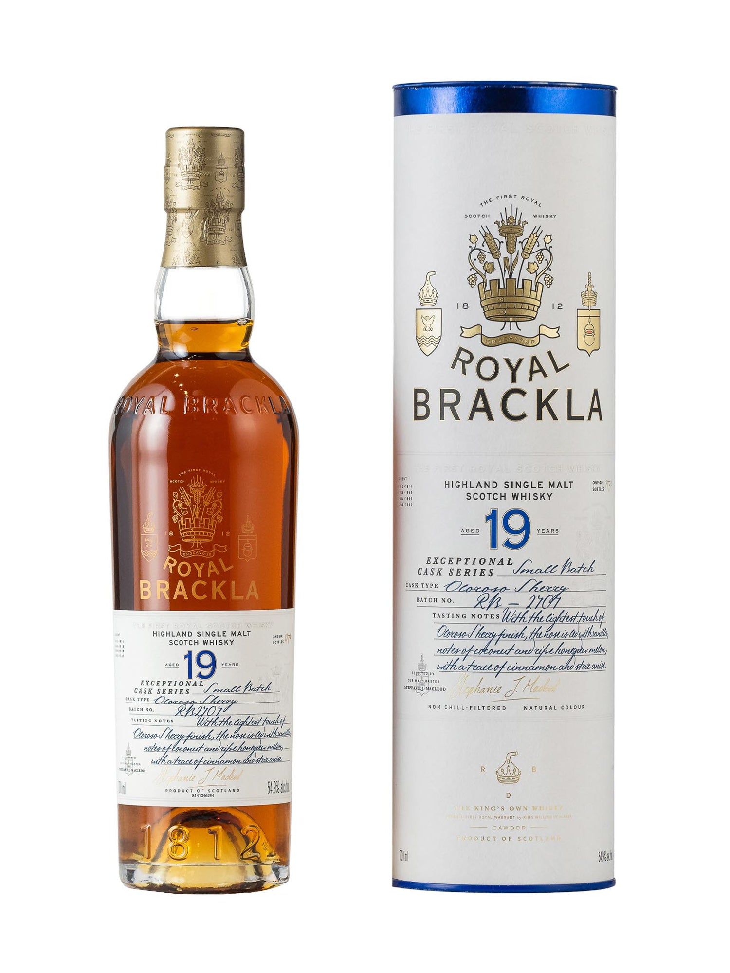 Royal Brackla 19 Year Old Exceptional Cask Whisky