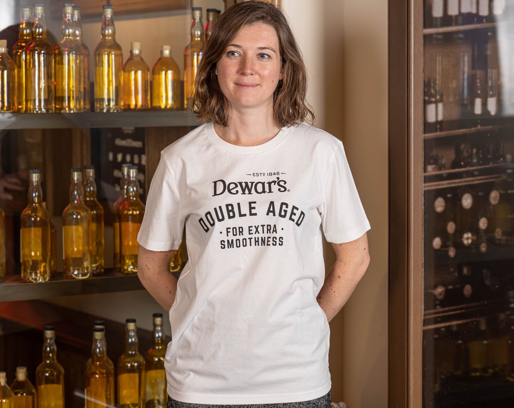 Dewar's Double Aged White T-Shirt