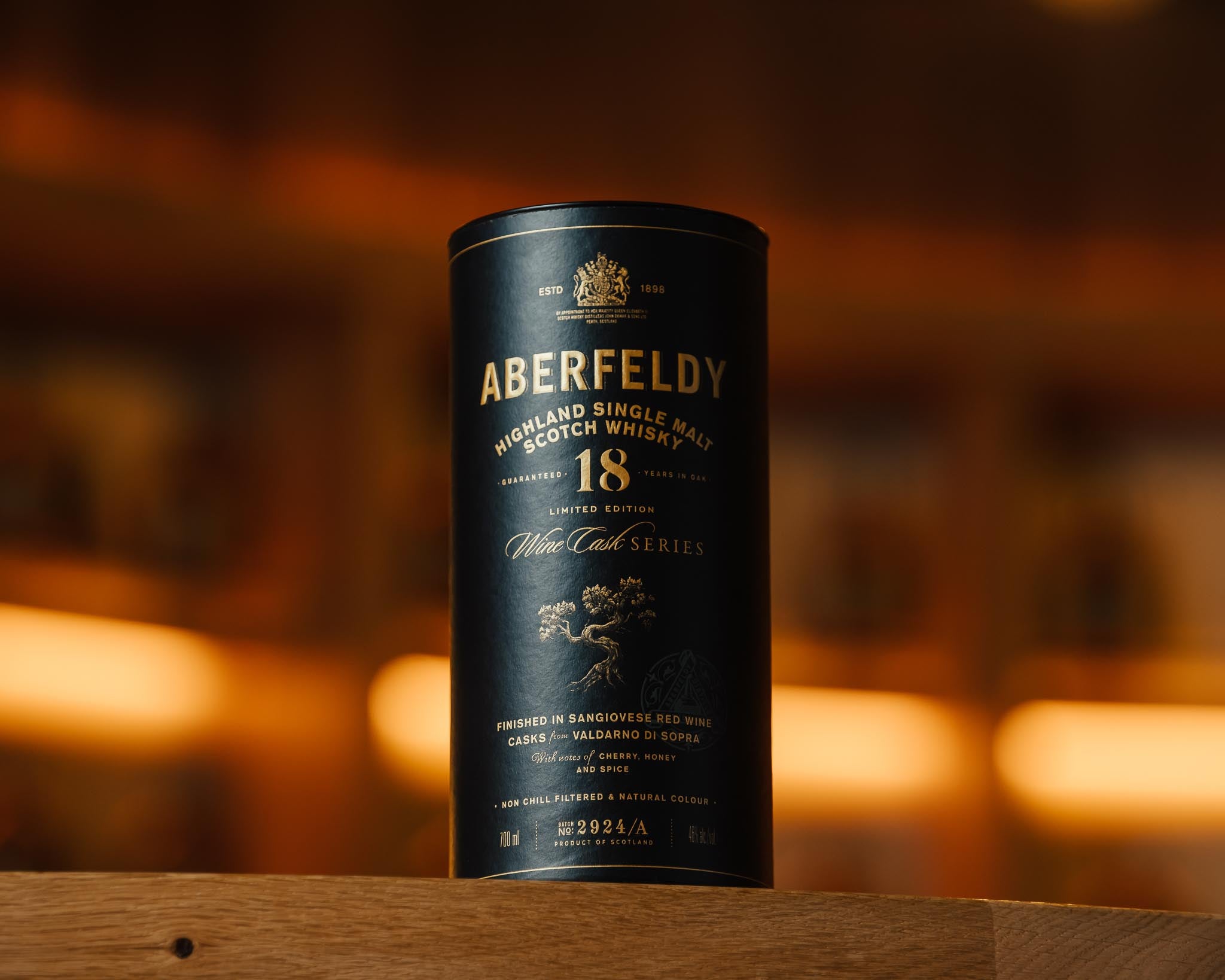 Aberfeldy 18 Year Old Whisky Sangiovese Red Wine Finish