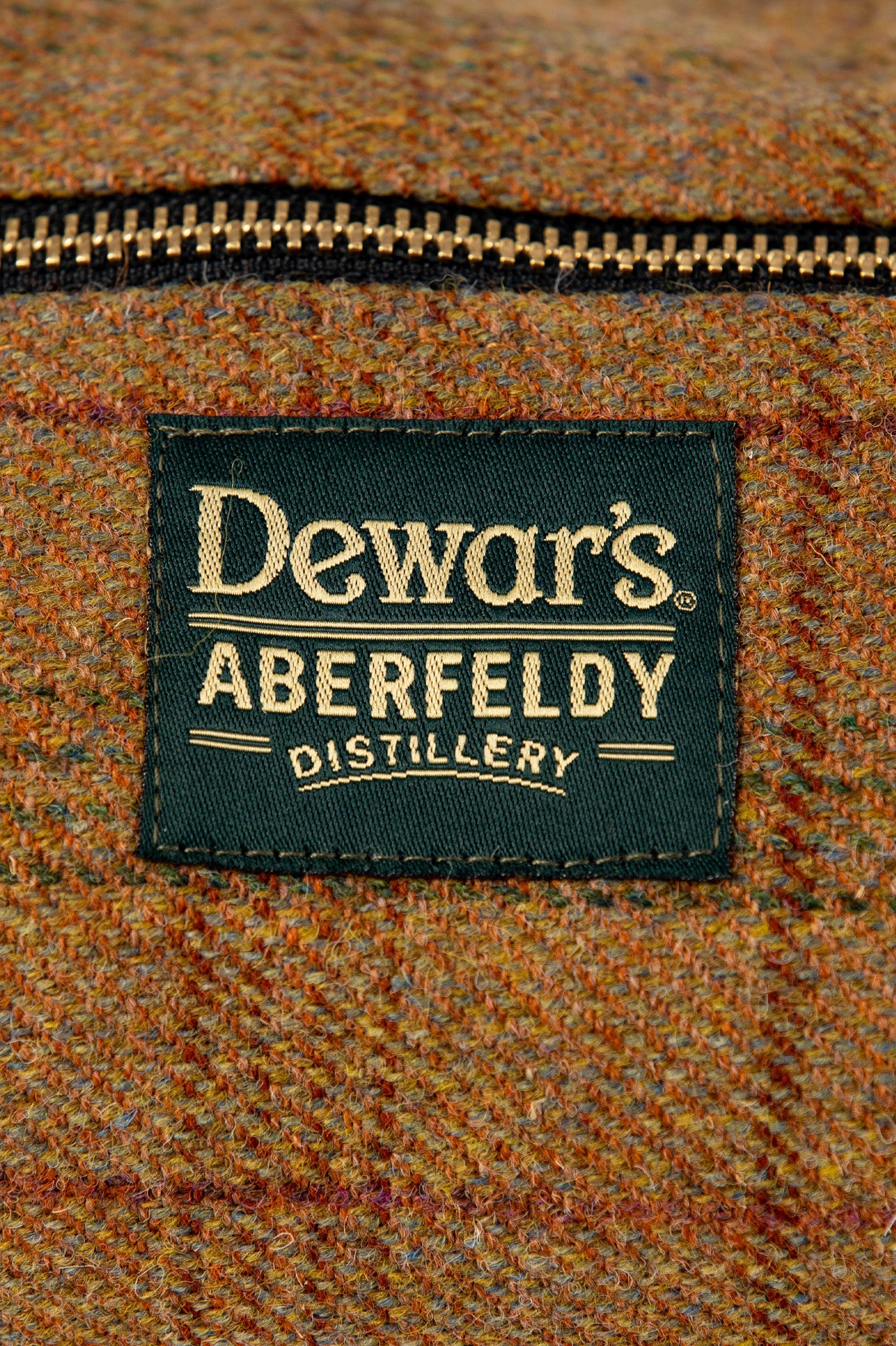 Dewar's Aberfeldy x Glen Lyon Tweed Wash Bag