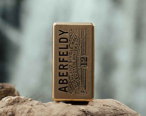 Aberfeldy 12 Year Old Whisky Limited Edition Gold Bar Tin