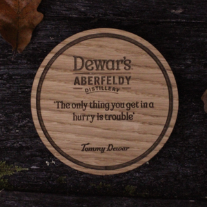 Coaster - Quotes by Tommy Dewar