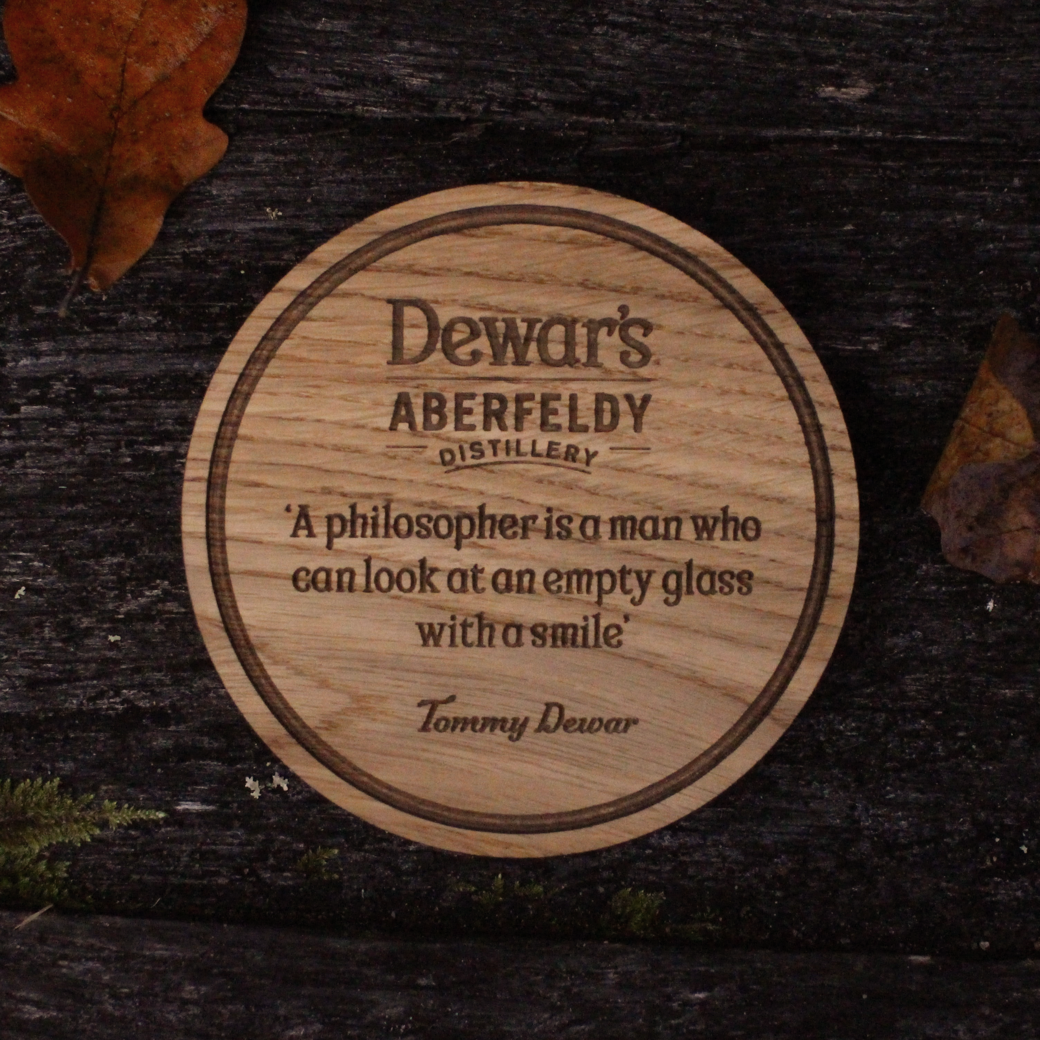 Coaster - Quotes by Tommy Dewar