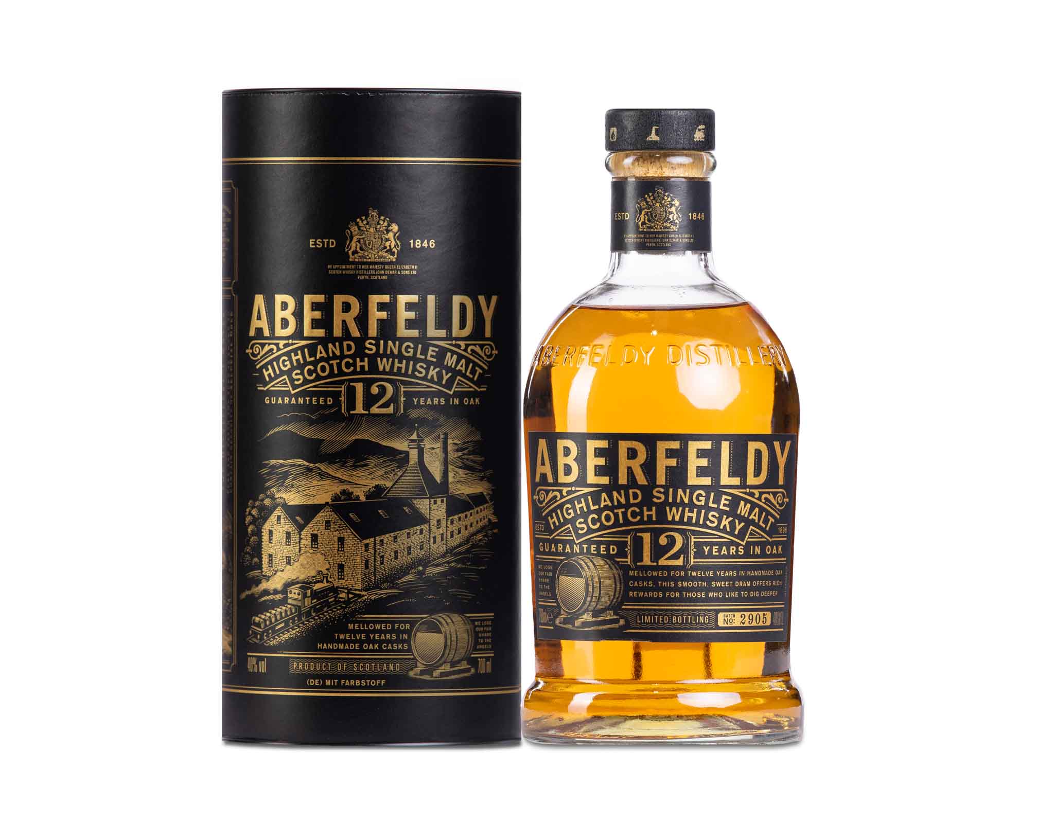Aberfeldy 12 Year Old Whisky 70cl