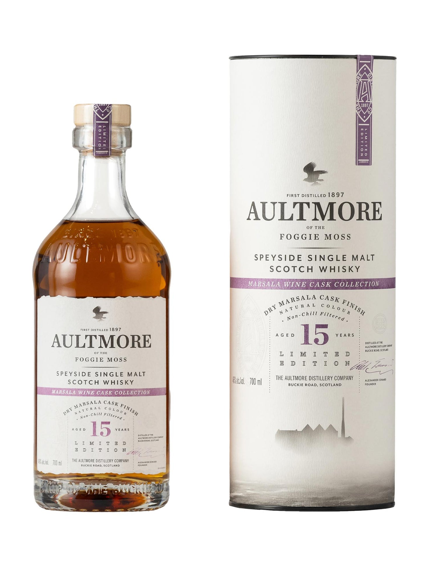 Aultmore 15 Year Old Dry Marsala Finish Whisky