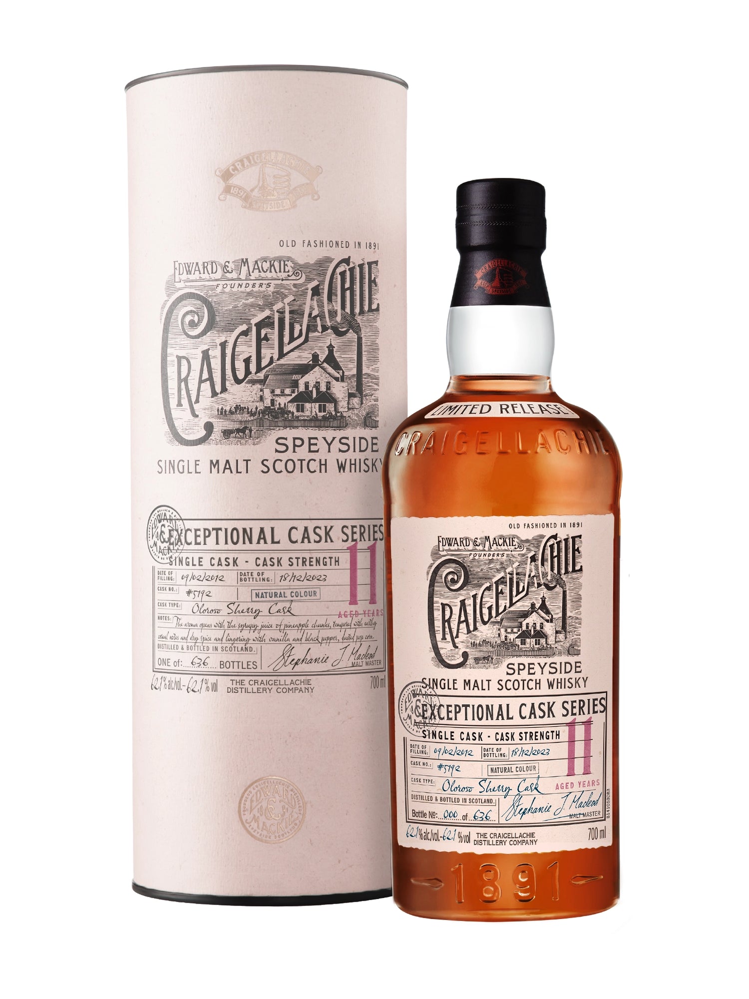 Craigellachie 11 Year Old Oloroso Sherry Cask Finish Whisky