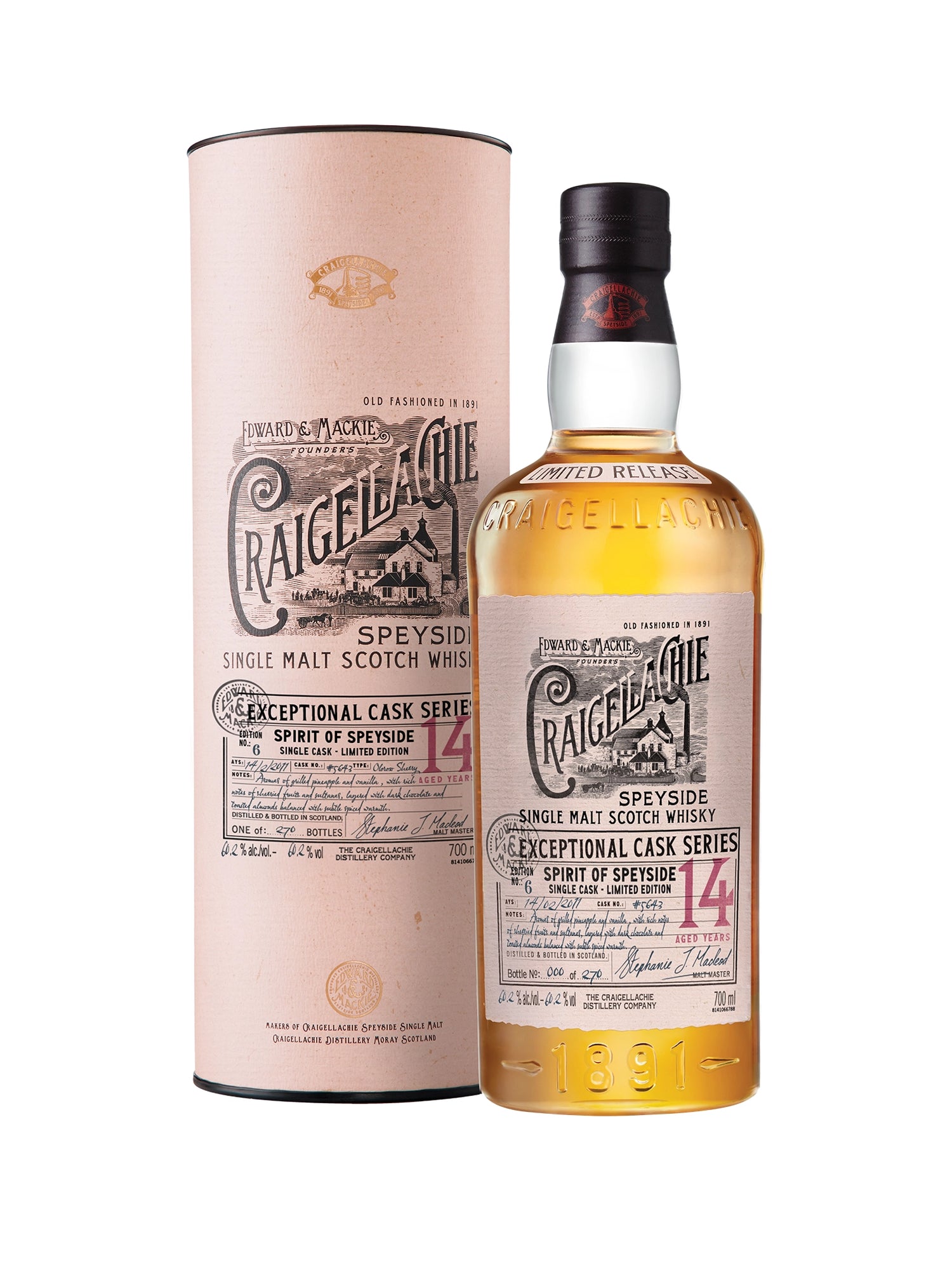 Craigellachie 14 Year Old Spirit of Speyside 2026 Whisky