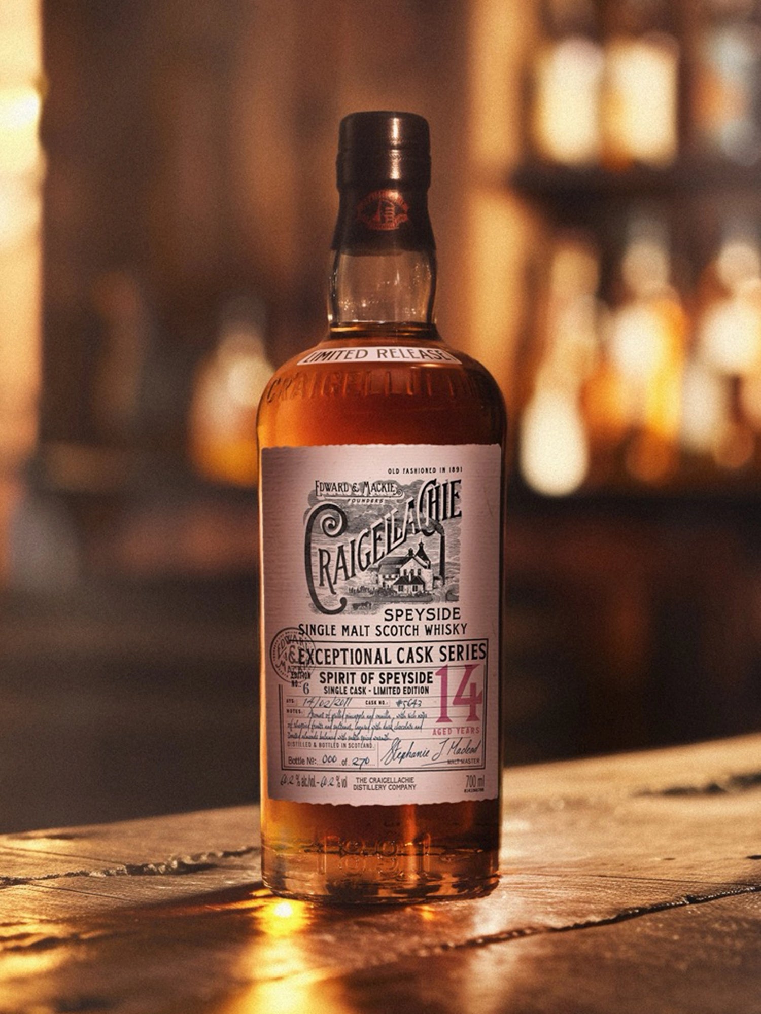 Craigellachie 14 Year Old Spirit of Speyside 2026 Whisky