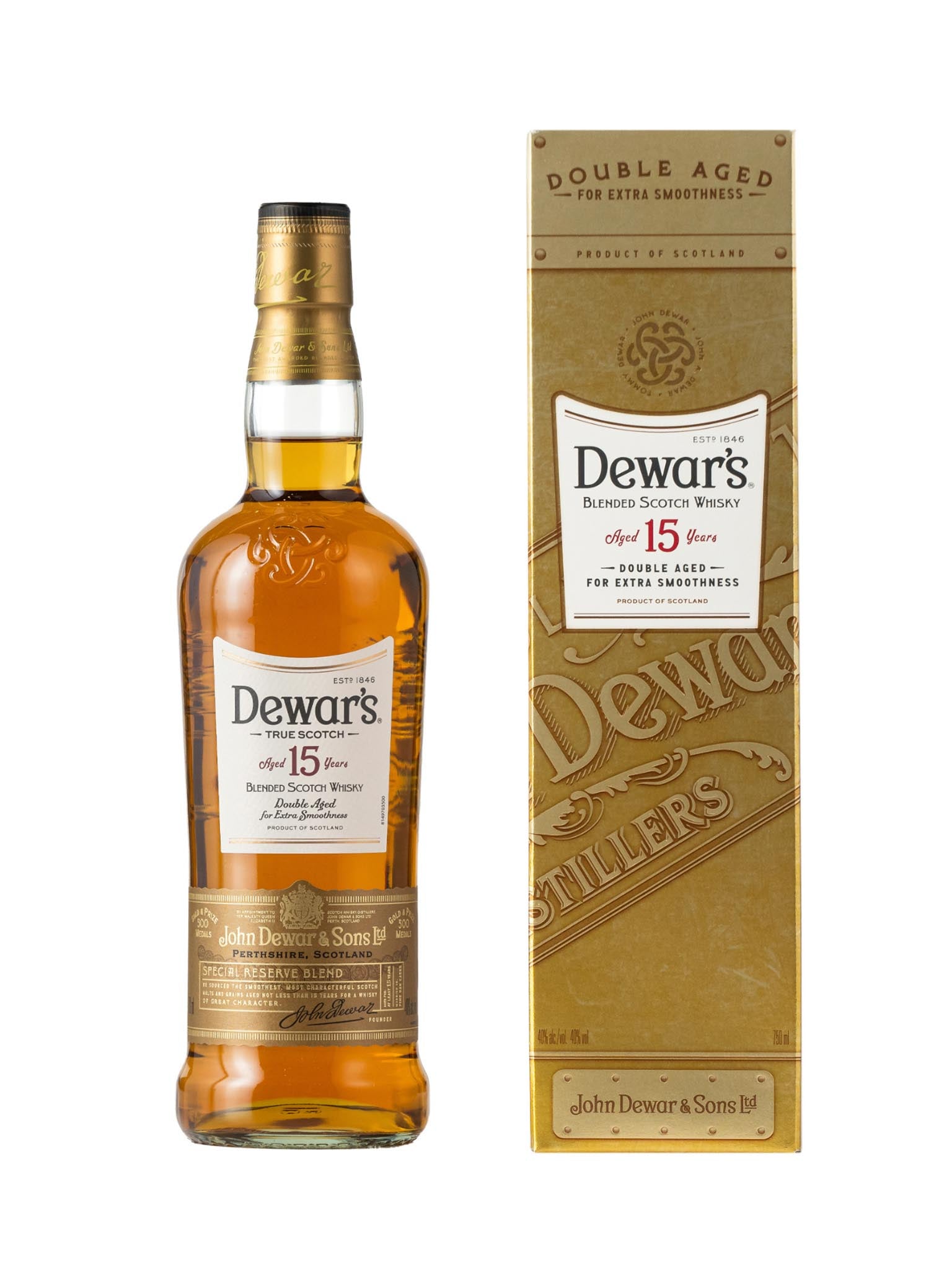Shop Dewar's 15 Year Old Blended Scotch | Dewar's Aberfeldy