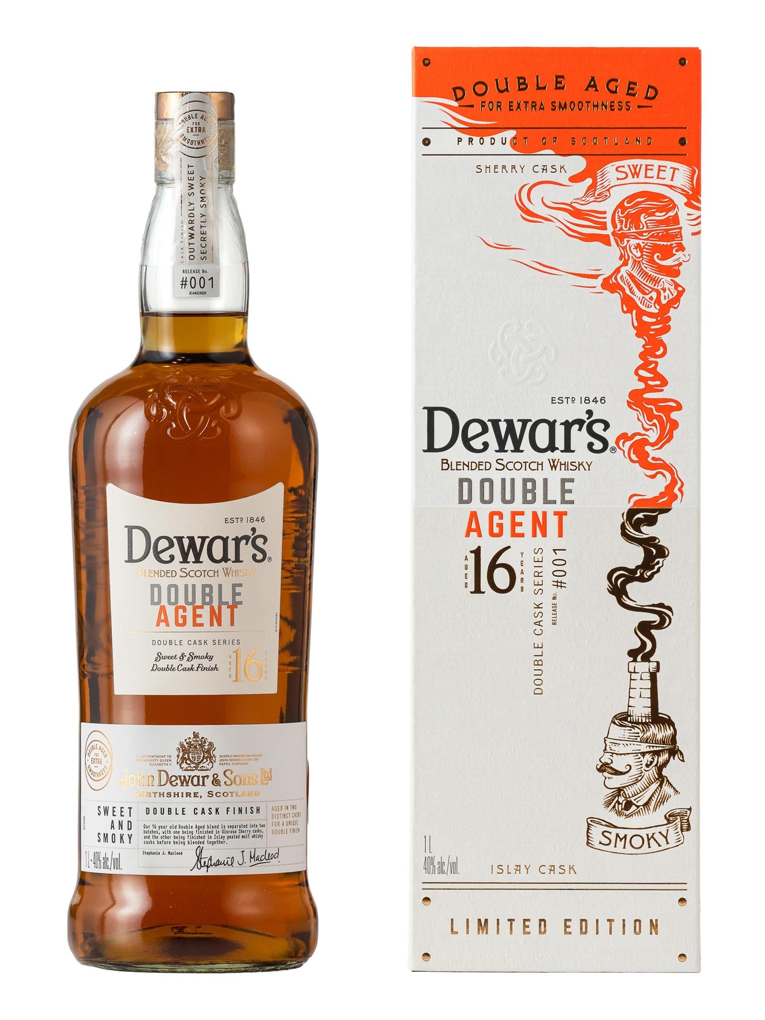 Shop Dewar's Double Agent 16 YO Whisky | Dewar's Aberfeldy