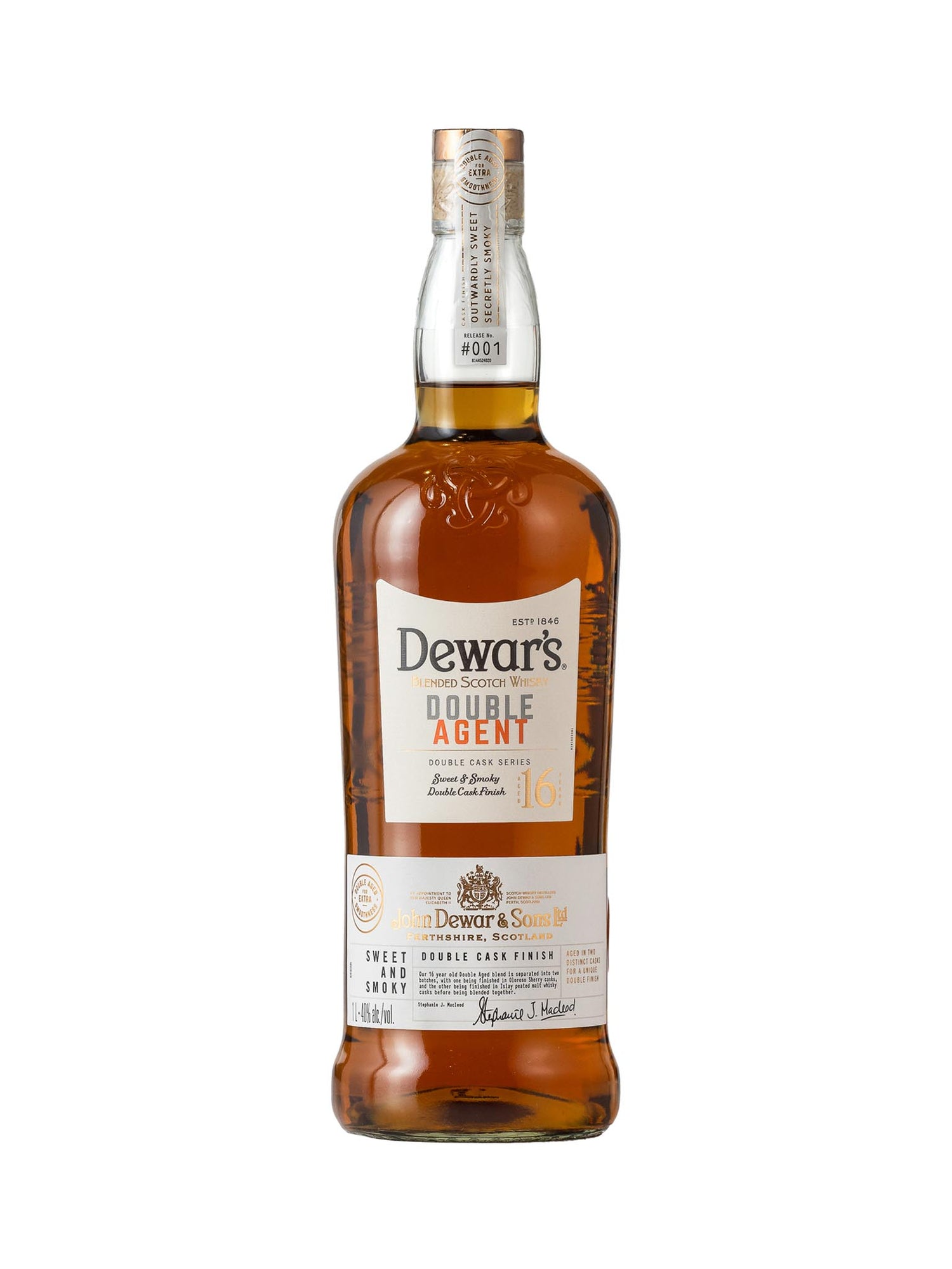 Dewar's Double Agent 16 Year Old Whisky