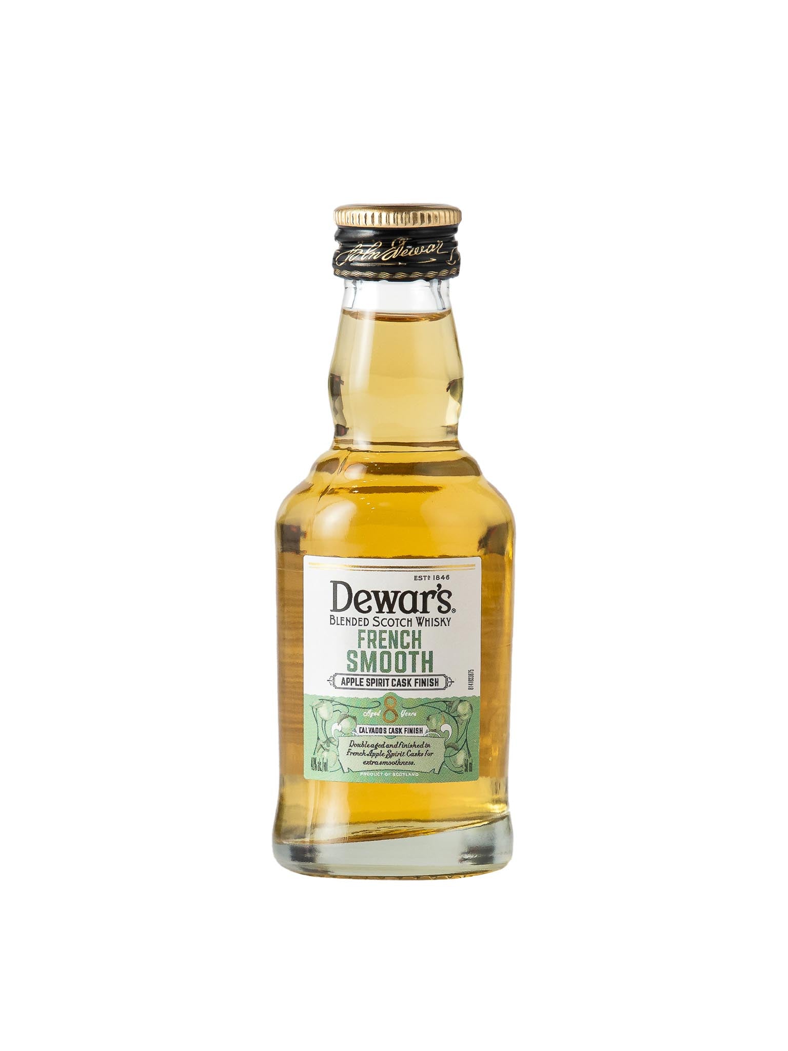 Dewar's French Smooth Miniature Blended Scotch Whisky
