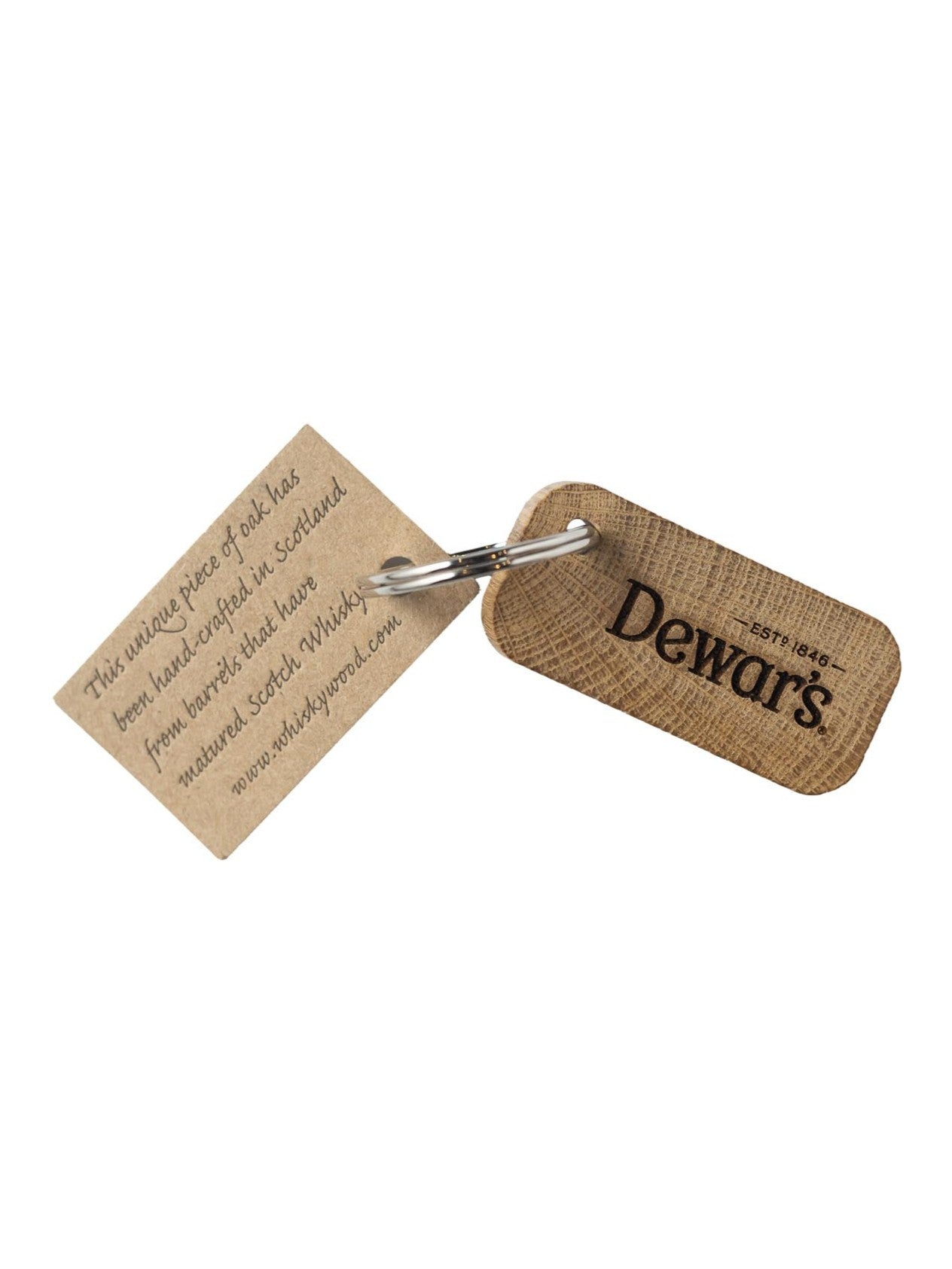 Dewar's Oak Keyring