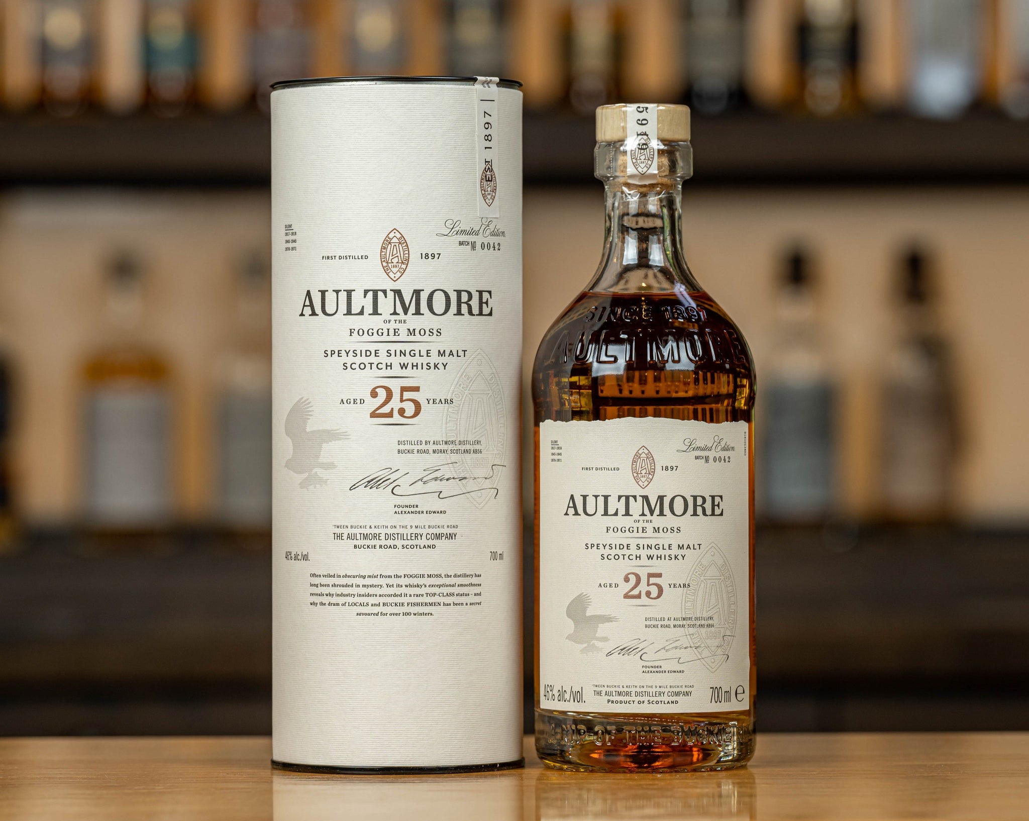 Aultmore 25 Year Old Whisky