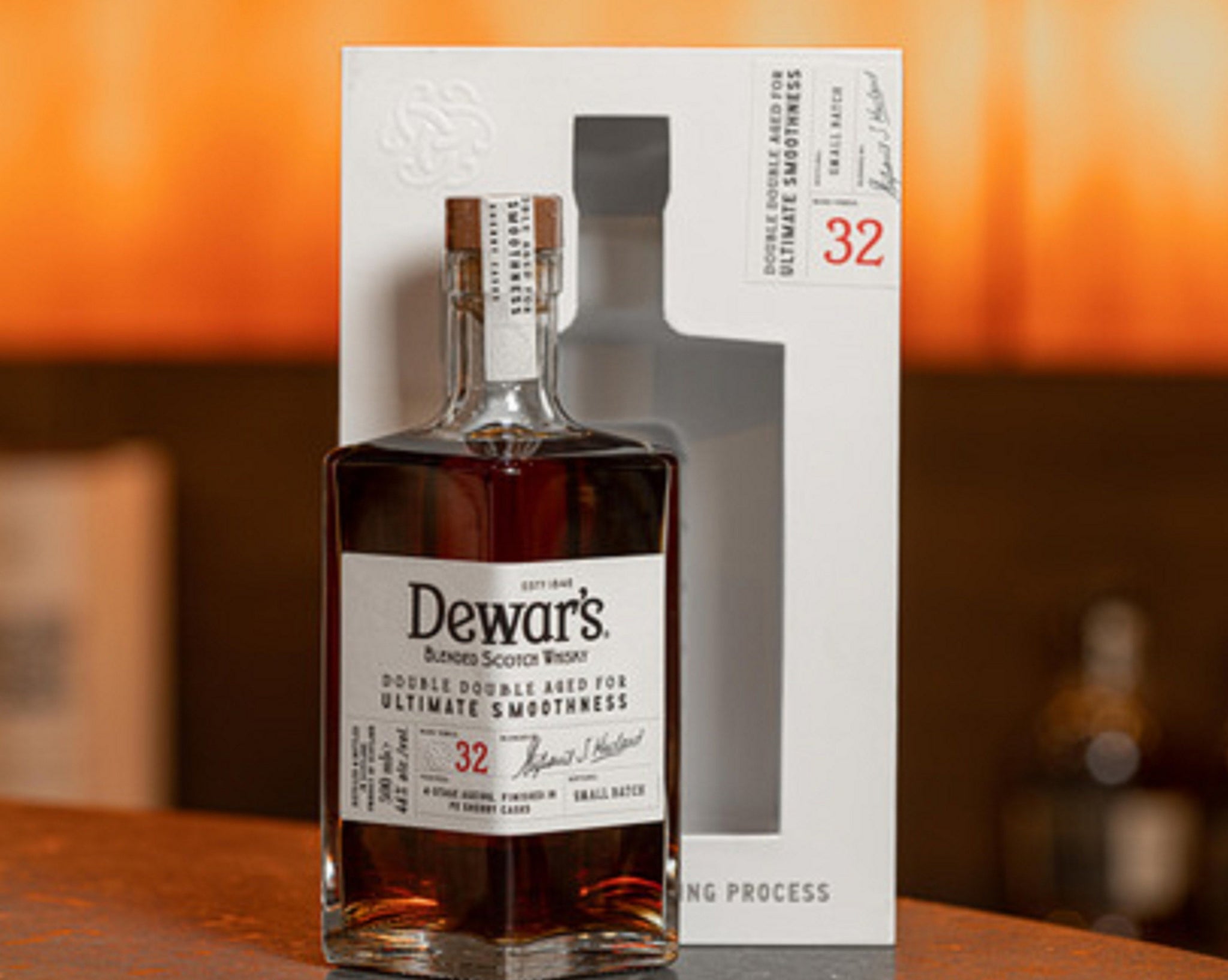 BSW currently has the Dewar's 32 Year Old Double Double in stock