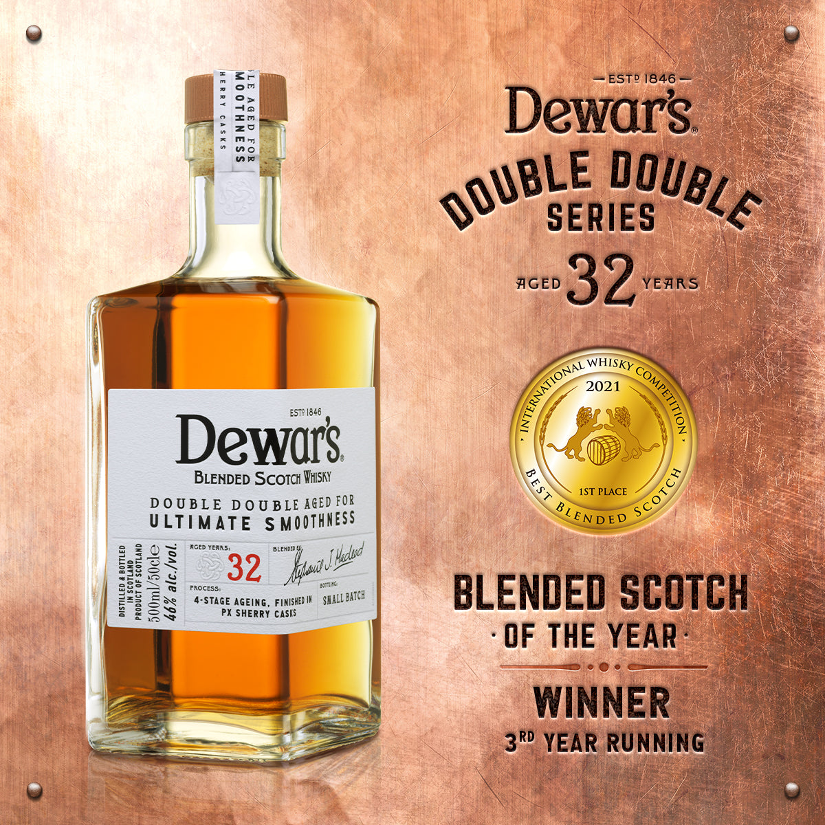 Dewar's 'Double Double' 32 year old whisky