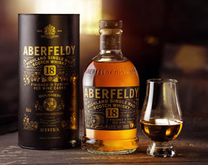 Aberfeldy 18 Year Old Whisky<br> Tuscan Red Wine Cask Finish