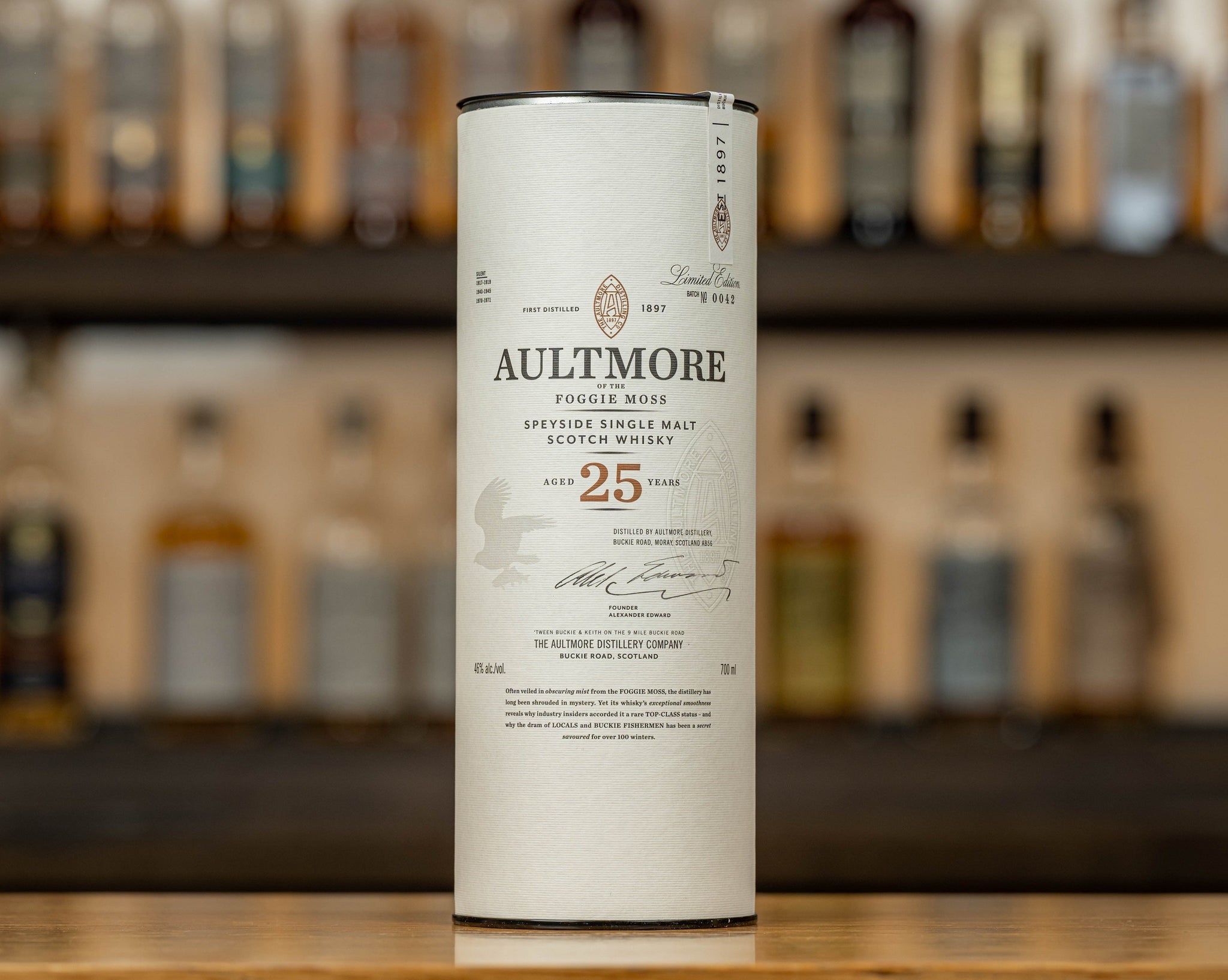 Aultmore 25 Year Old Whisky
